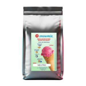 mezcla de helado gelato neutro snowmix